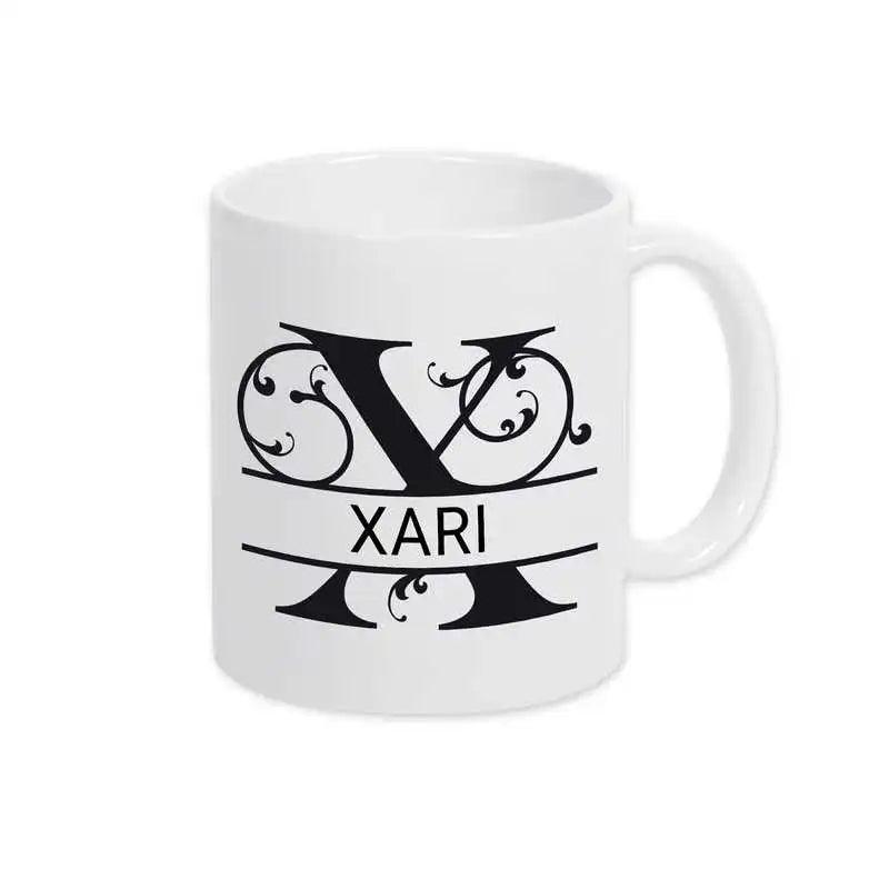 Keramik Tasse mit Namen | Motiv 1 | Xari - Druckerino