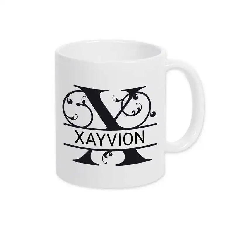 Keramik Tasse mit Namen | Motiv 1 | Xayvion - Druckerino