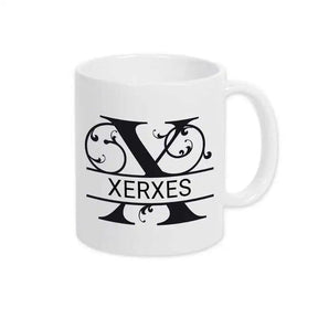 Keramik Tasse mit Namen | Motiv 1 | Xerxes - Druckerino