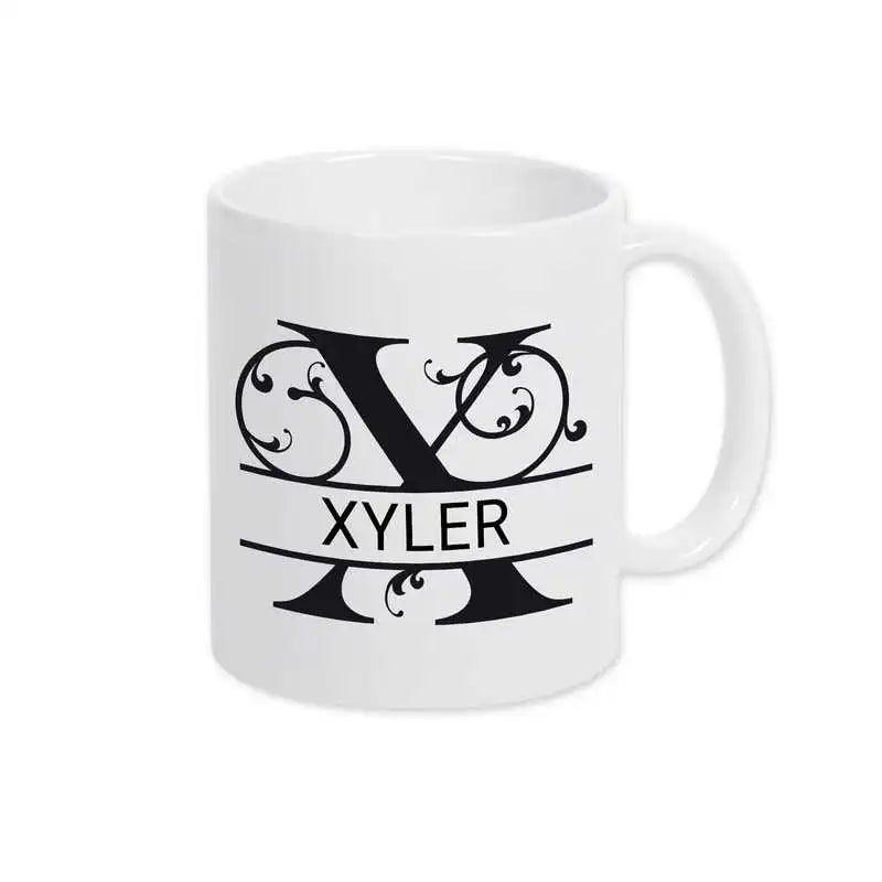 Keramik Tasse mit Namen | Motiv 1 | Xyler - Druckerino