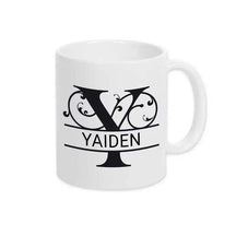 Keramik Tasse mit Namen | Motiv 1 | Yaiden - Druckerino