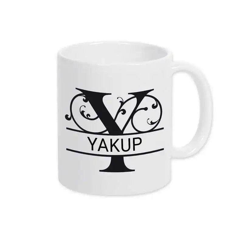 Keramik Tasse mit Namen | Motiv 1 | Yakup - Druckerino