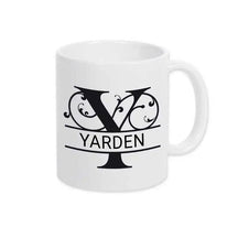Keramik Tasse mit Namen | Motiv 1 | Yarden - Druckerino