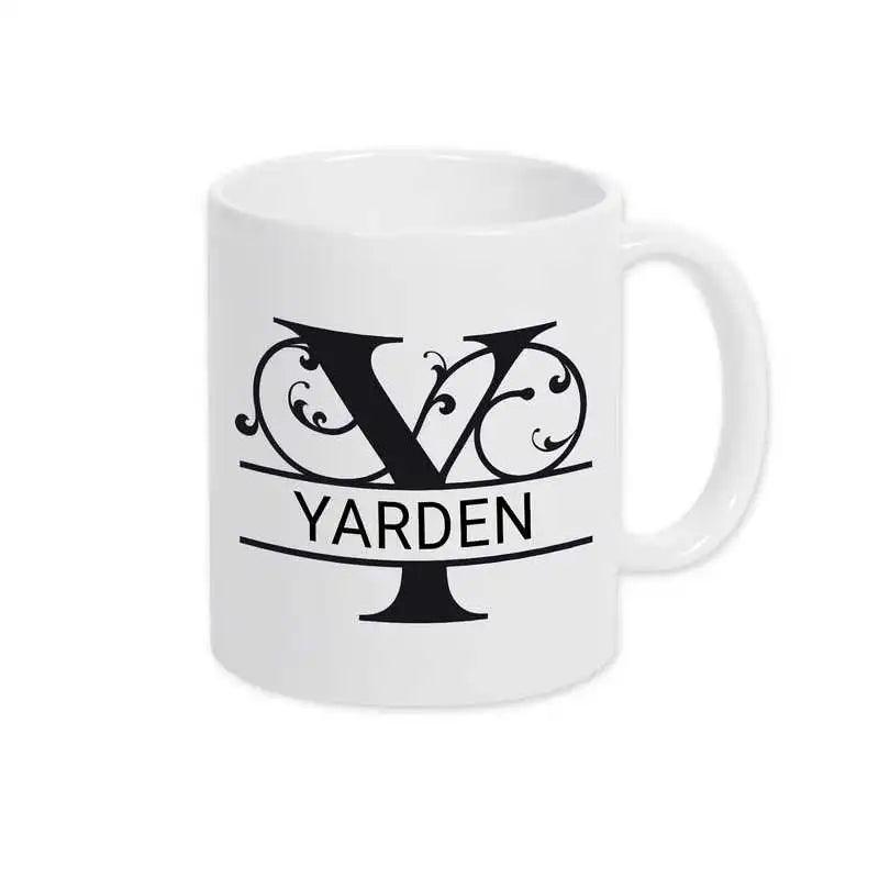 Keramik Tasse mit Namen | Motiv 1 | Yarden - Druckerino