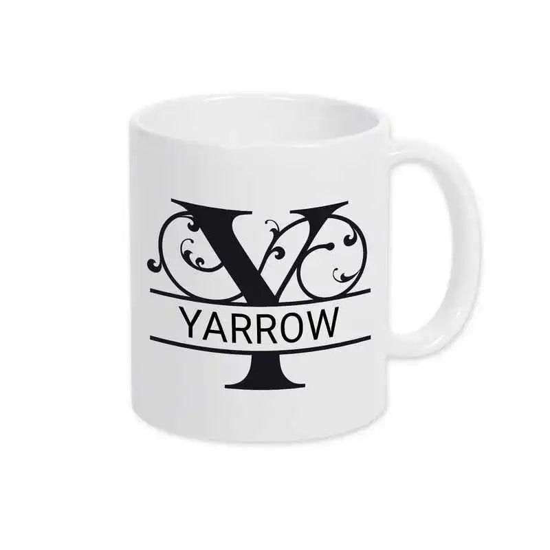 Keramik Tasse mit Namen | Motiv 1 | Yarrow - Druckerino