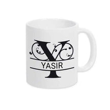 Keramik Tasse mit Namen | Motiv 1 | Yasir - Druckerino
