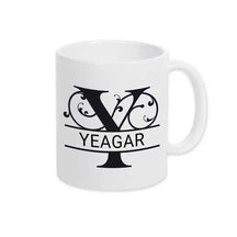 Keramik Tasse mit Namen | Motiv 1 | Yeagar - Druckerino
