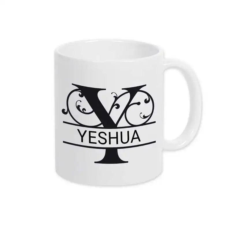 Keramik Tasse mit Namen | Motiv 1 | Yeshua - Druckerino