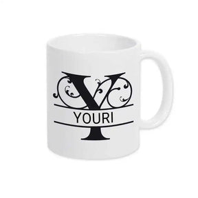 Keramik Tasse mit Namen | Motiv 1 | Youri - Druckerino