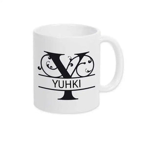 Keramik Tasse mit Namen | Motiv 1 | Yuhki - Druckerino