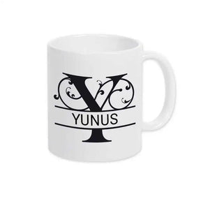 Keramik Tasse mit Namen | Motiv 1 | Yunus - Druckerino