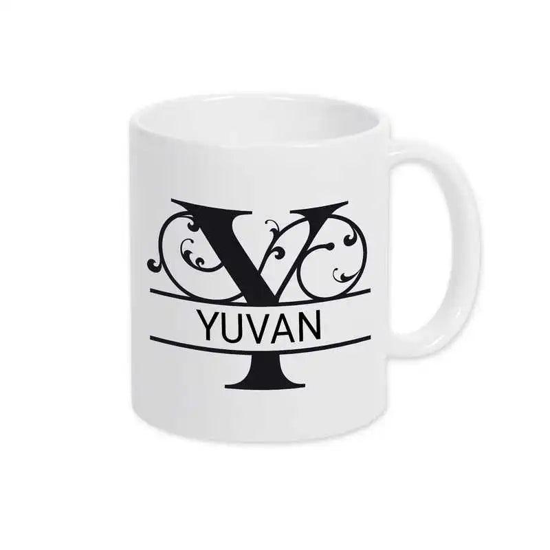 Keramik Tasse mit Namen | Motiv 1 | Yuvan - Druckerino