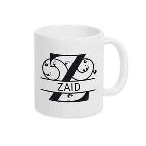 Keramik Tasse mit Namen | Motiv 1 | Zaid - Druckerino