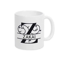Keramik Tasse mit Namen | Motiv 1 | Zakai - Druckerino