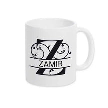 Keramik Tasse mit Namen | Motiv 1 | Zamir - Druckerino
