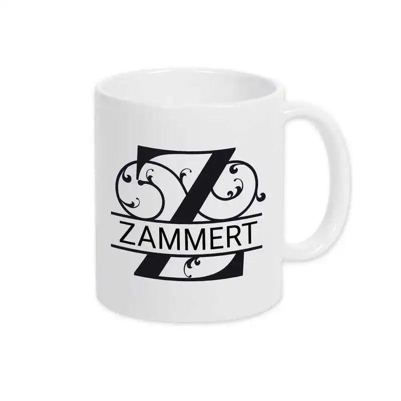 Keramik Tasse mit Namen | Motiv 1 | Zammert - Druckerino