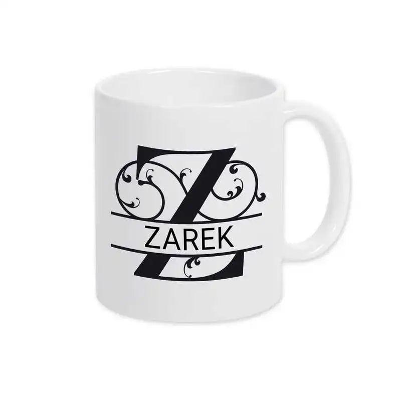 Keramik Tasse mit Namen | Motiv 1 | Zarek - Druckerino