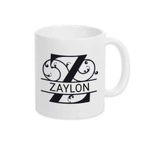 Keramik Tasse mit Namen | Motiv 1 | Zaylon - Druckerino