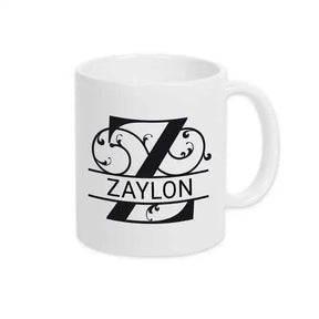 Keramik Tasse mit Namen | Motiv 1 | Zaylon - Druckerino