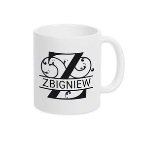 Keramik Tasse mit Namen | Motiv 1 | Zbigniew - Druckerino