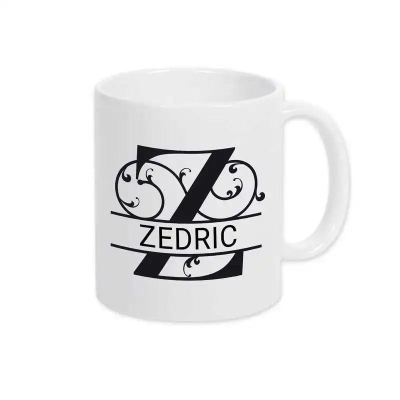 Keramik Tasse mit Namen | Motiv 1 | Zedric - Druckerino