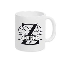 Keramik Tasse mit Namen | Motiv 1 | Zelindo - Druckerino
