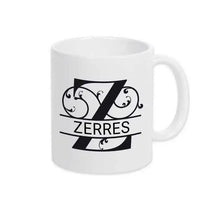 Keramik Tasse mit Namen | Motiv 1 | Zerres - Druckerino