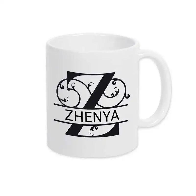 Keramik Tasse mit Namen | Motiv 1 | Zhenya - Druckerino