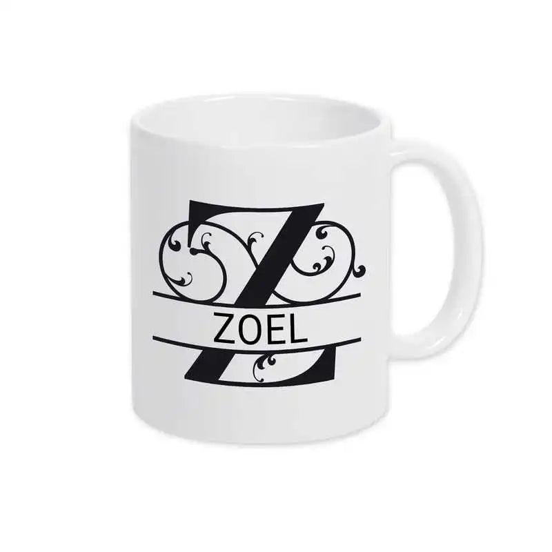 Keramik Tasse mit Namen | Motiv 1 | Zoel - Druckerino