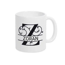 Keramik Tasse mit Namen | Motiv 1 | Zoran - Druckerino