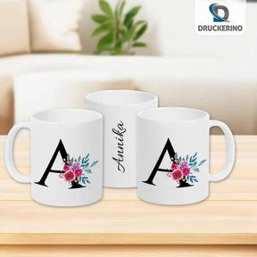 Keramik Tasse mit Namen | Motiv 2 | Annika - Druckerino