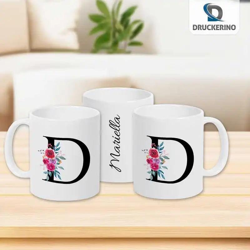 Keramik Tasse mit Namen | Motiv 2 | Darleen - Druckerino