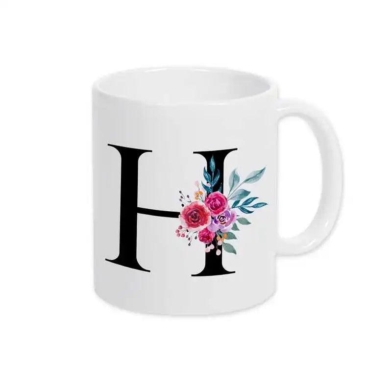 Keramik Tasse mit Namen | Motiv 2 | Huguette - Druckerino