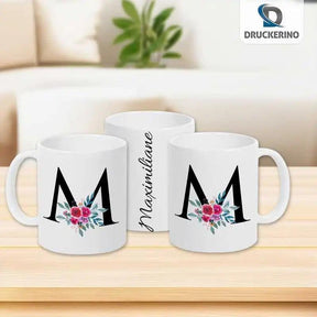 Keramik Tasse mit Namen | Motiv 2 | Maximiliane - Druckerino