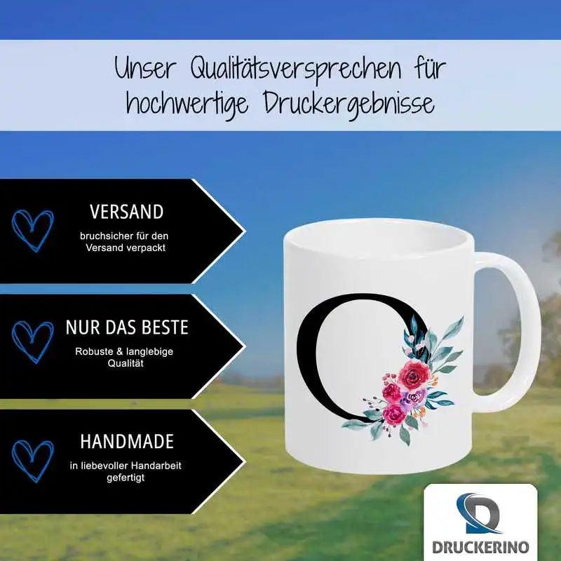 Keramik Tasse mit Namen | Motiv 2 | Oxana - Druckerino