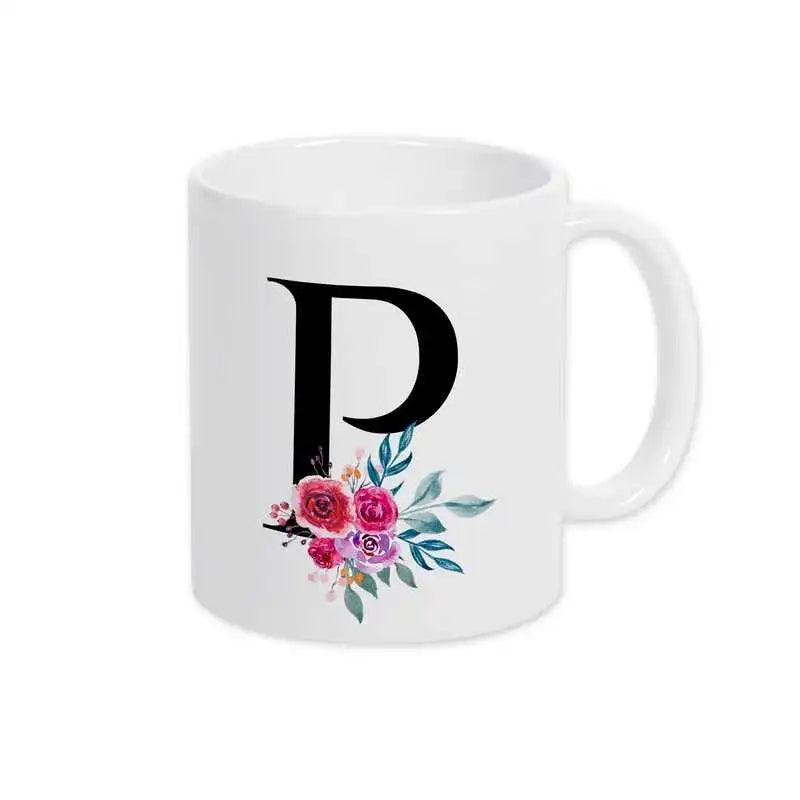 Keramik Tasse mit Namen | Motiv 2 | Piroschka - Druckerino