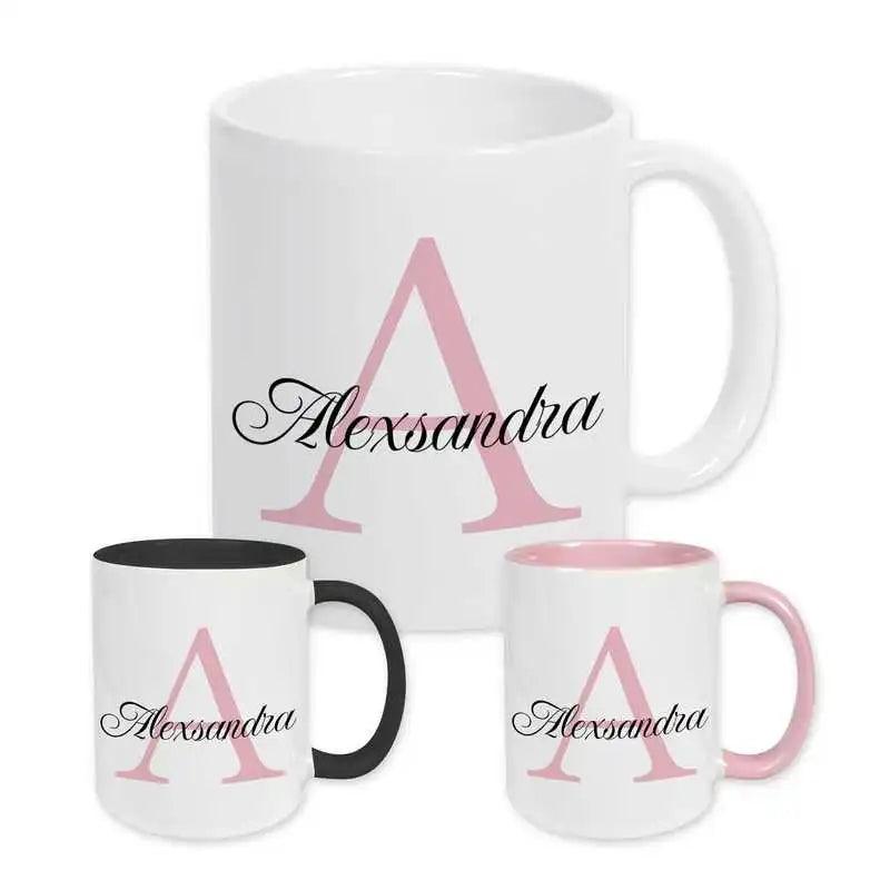 Keramik Tasse mit Namen | Motiv 3 | Alexsandra - Druckerino