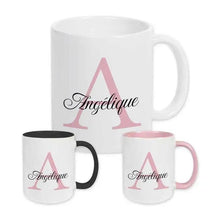 Keramik Tasse mit Namen | Motiv 3 | Angélique - Druckerino