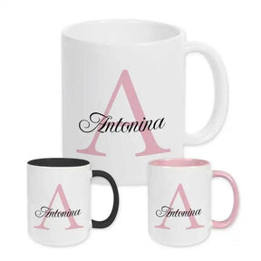 Keramik Tasse mit Namen | Motiv 3 | Antonina - Druckerino