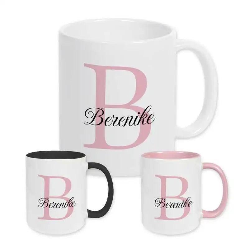 Keramik Tasse mit Namen | Motiv 3 | Berenike - Druckerino