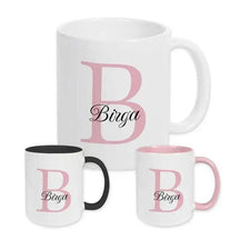 Keramik Tasse mit Namen | Motiv 3 | Birga - Druckerino