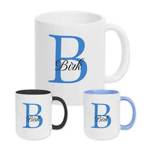 Keramik Tasse mit Namen | Motiv 3 | Birk - Druckerino
