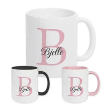 Keramik Tasse mit Namen | Motiv 3 | Bjelle - Druckerino