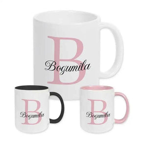 Keramik Tasse mit Namen | Motiv 3 | Bogumila - Druckerino