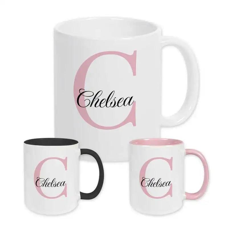 Keramik Tasse mit Namen | Motiv 3 | Chelsea - Druckerino