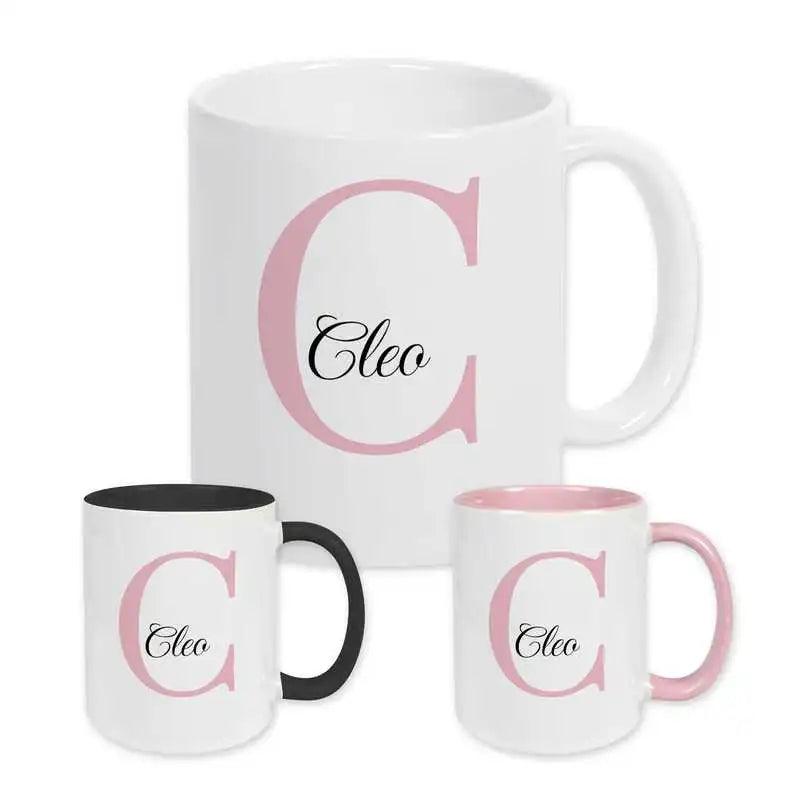 Keramik Tasse mit Namen | Motiv 3 | Cleo - Druckerino