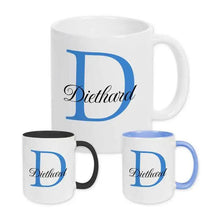 Keramik Tasse mit Namen | Motiv 3 | Diethard - Druckerino