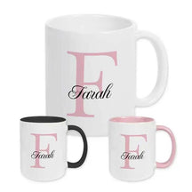 Keramik Tasse mit Namen | Motiv 3 | Farah - Druckerino