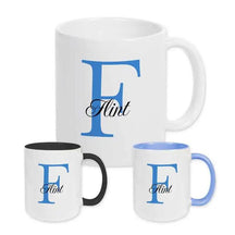 Keramik Tasse mit Namen | Motiv 3 | Flint - Druckerino