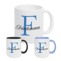 Keramik Tasse mit Namen | Motiv 3 | Friedemann - Druckerino